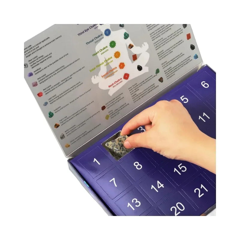 SparklingGems Calendar - 24 Kristallen voor Feestelijk Plezier