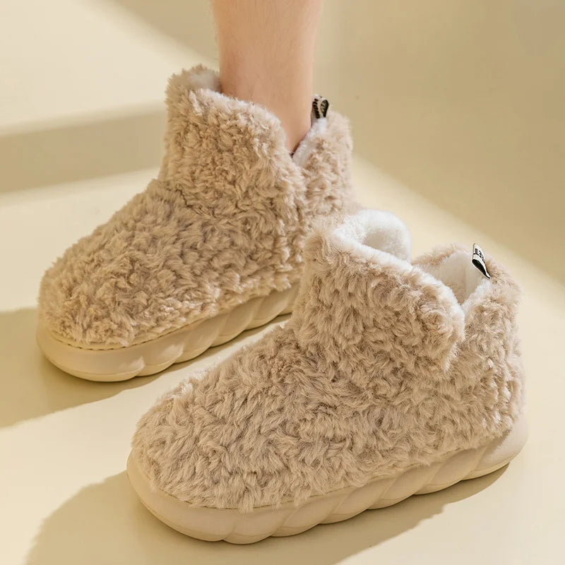 VelvetLuxe Slippers - Luxe Comfort voor Koude Dagen