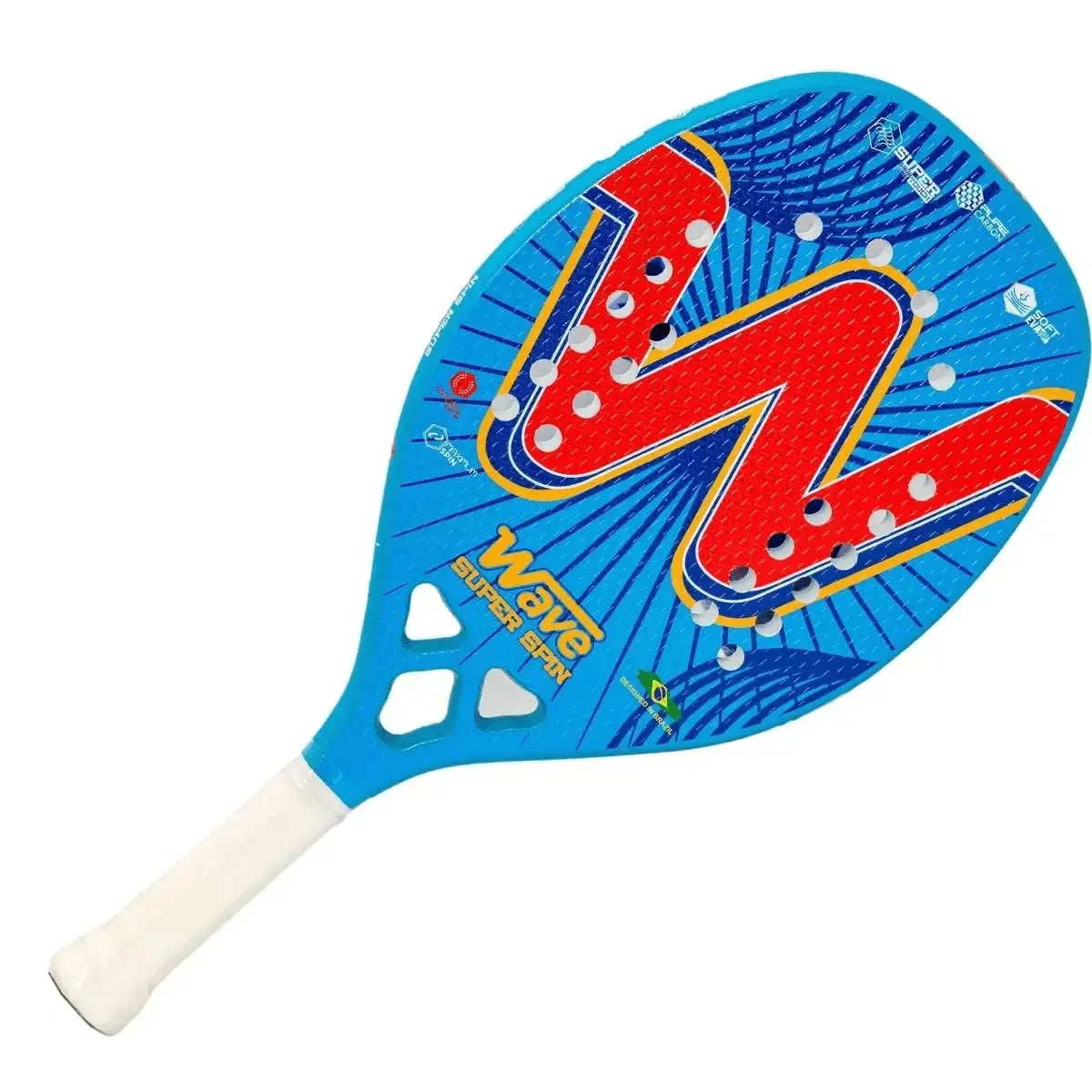 SpinMaster Wave - Luxe Beach Tennis Racket van Grafiet