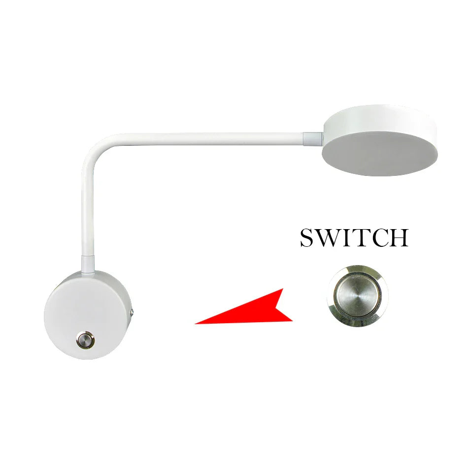 NordicGlow - Verstelbare LED Wandlamp voor Modern Interieur