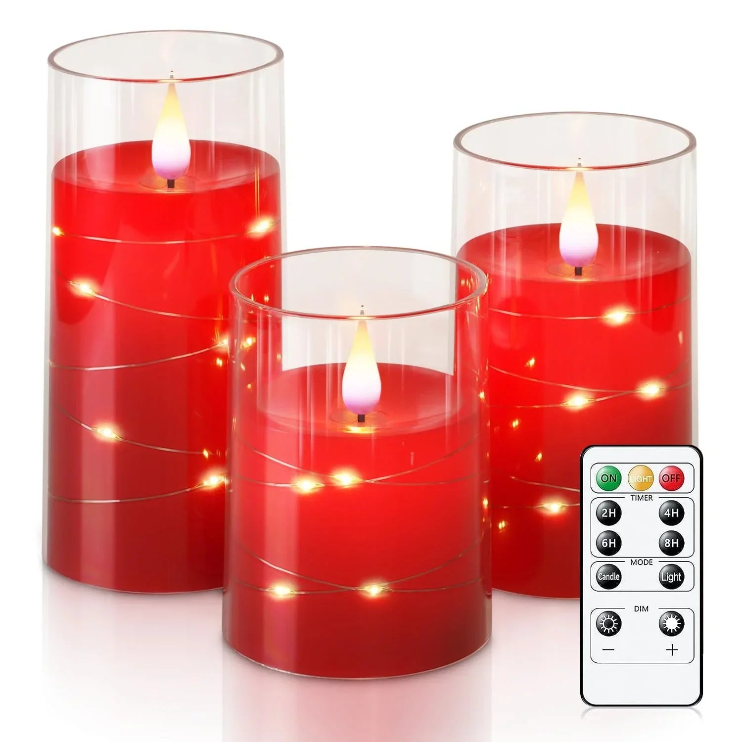 Flameflex LED Kaarsen - Set van 3