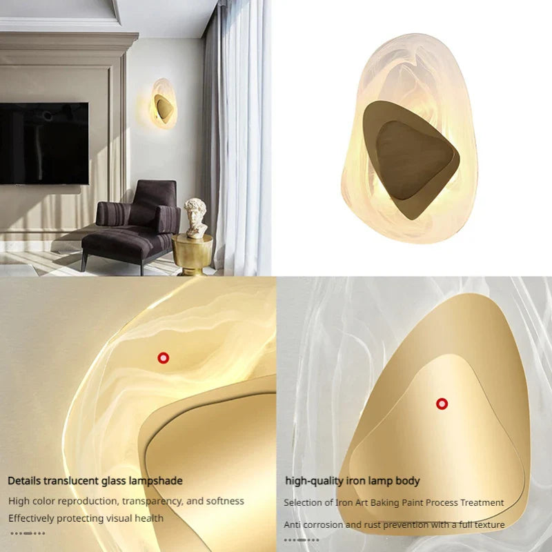 LuxeGlow - Strakke LED Wandlamp