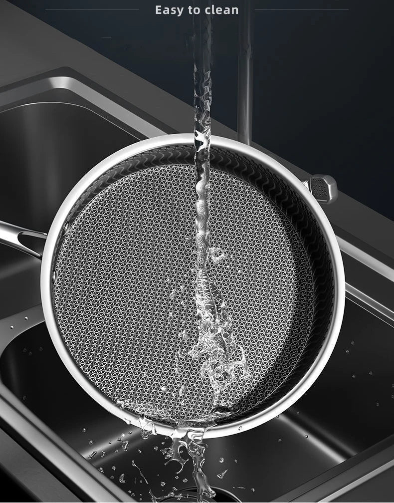 SmartSlick - Antibacteriële Oliebesparende Kookpan met Antiaanbaklaag