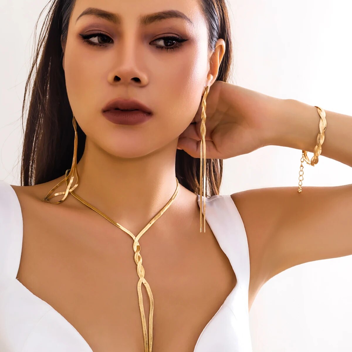 TimelessElegance Set - Luxe 3-Delige Sieradencombinatie