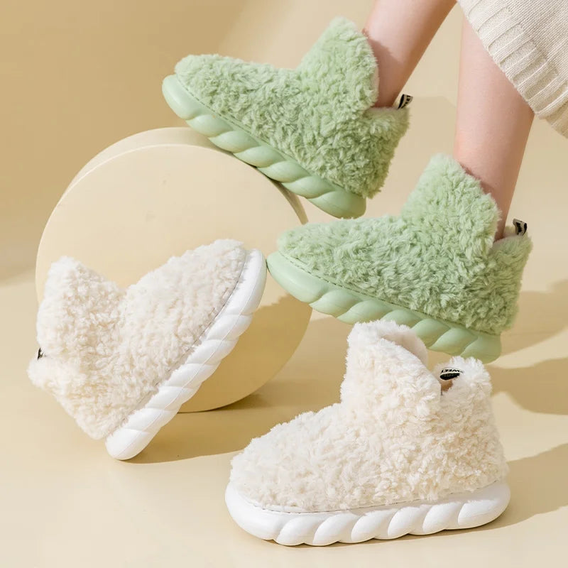 VelvetLuxe Slippers - Luxe Comfort voor Koude Dagen