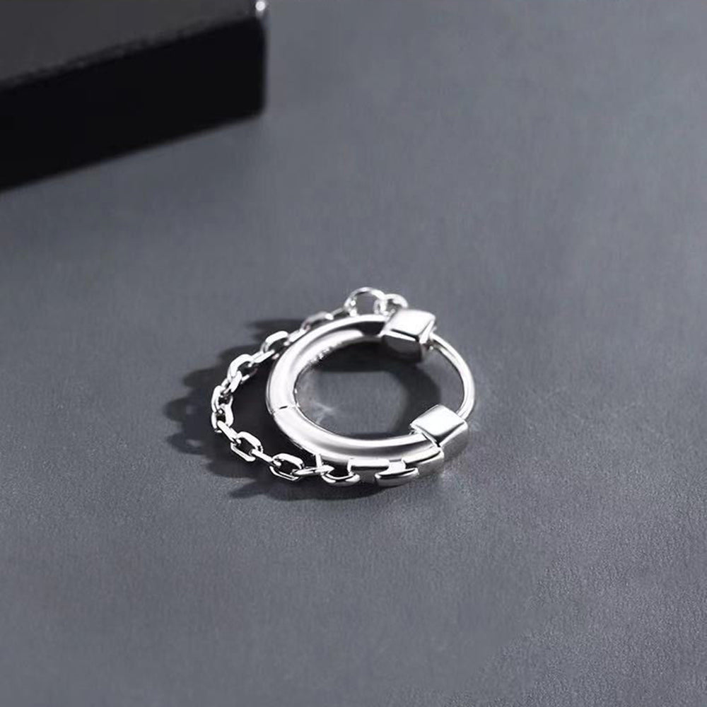 ChainHoops Oorbellen - Trendy Elegante Hoop Earrings