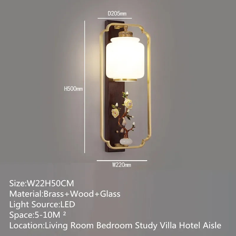 BrassGlow Wall Lamp - Elegante Messing Wandverlichting