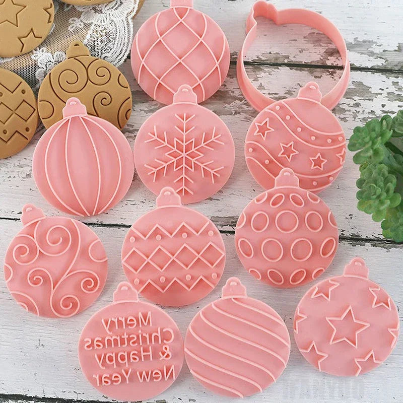 NoëlMaker – 3D Kerst Koekjesvormen Set voor Feestpret