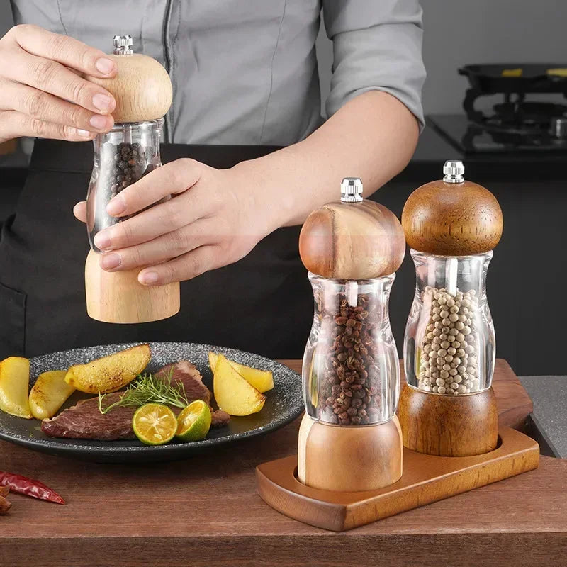 MolenKunst - Elegante Peper- en Zoutmolens Set
