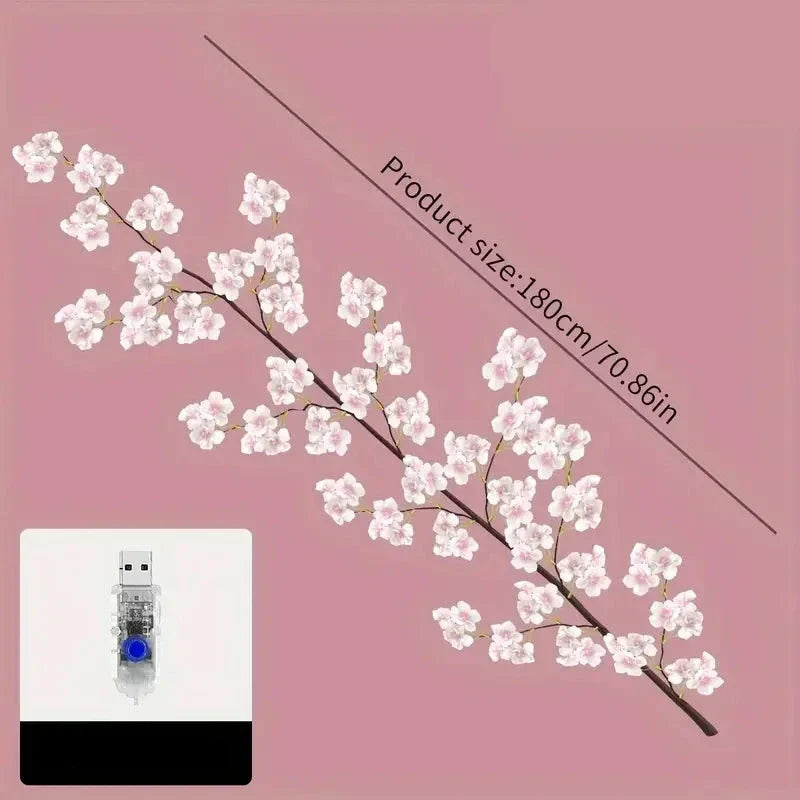 SakuraGlow Lights - Betoverende LED Kersenbloesem Decoratie
