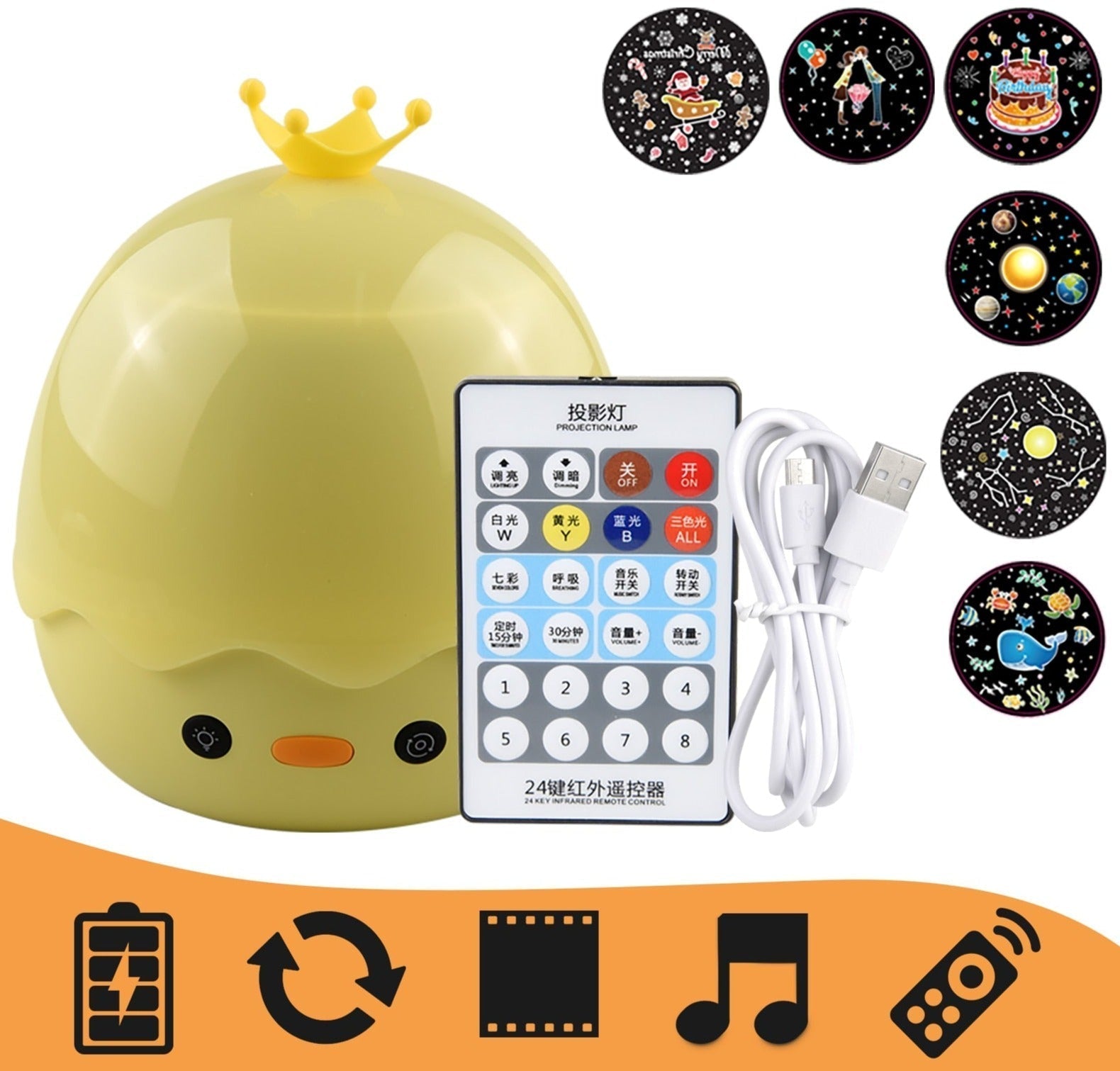 Droomster Projector - Magische Sterrenhemel voor Slaap en Ontspanning