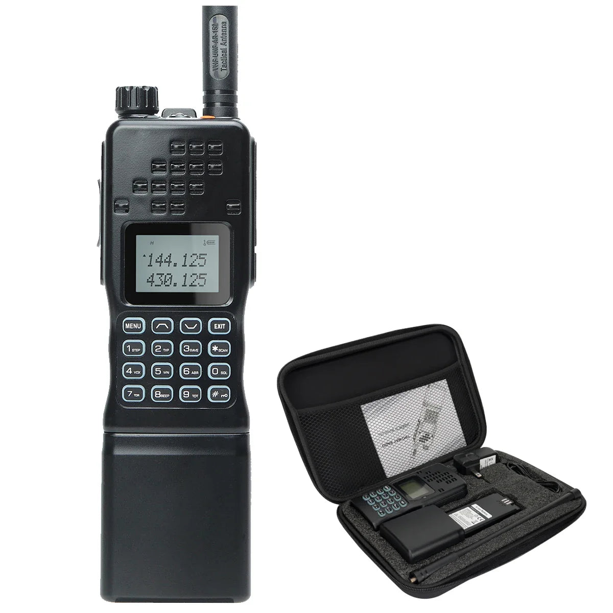 CommGuard - Professionele Dual-Band Walkie Talkie