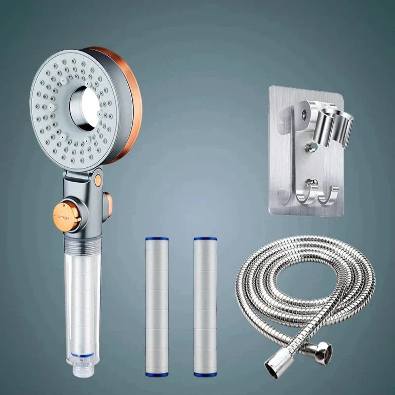 RainBoost - Luxe Waterbesparende Regendouchekop met 3 Stralingsmodi