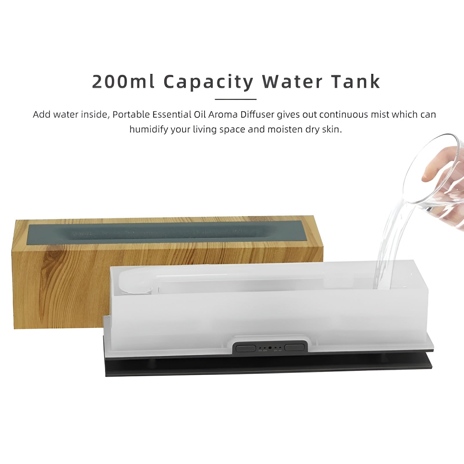 GlowFlame - Stijlvolle Aroma Luchtbevochtiger voor Thuis