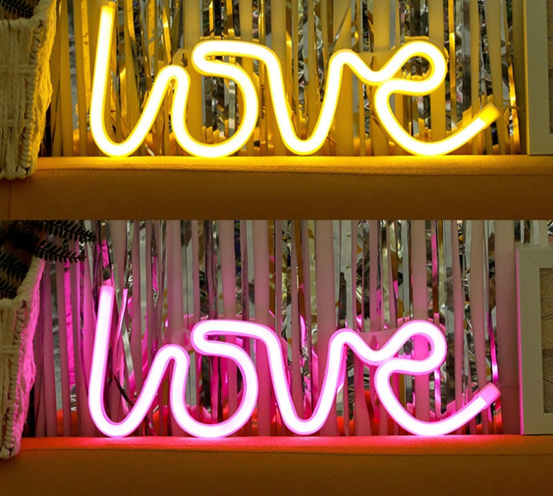 LoveGlow Neon Letters - Romantische Verlichting voor Jouw Interieur
