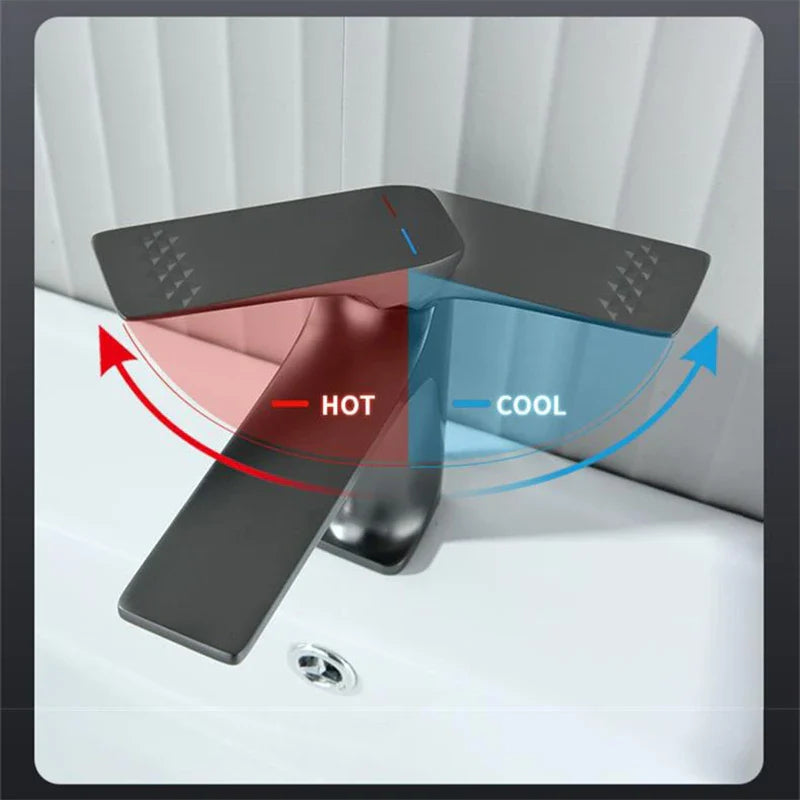 Elegante Badkamerkraan - met Enkele Hendel voor Tijdloos Comfort