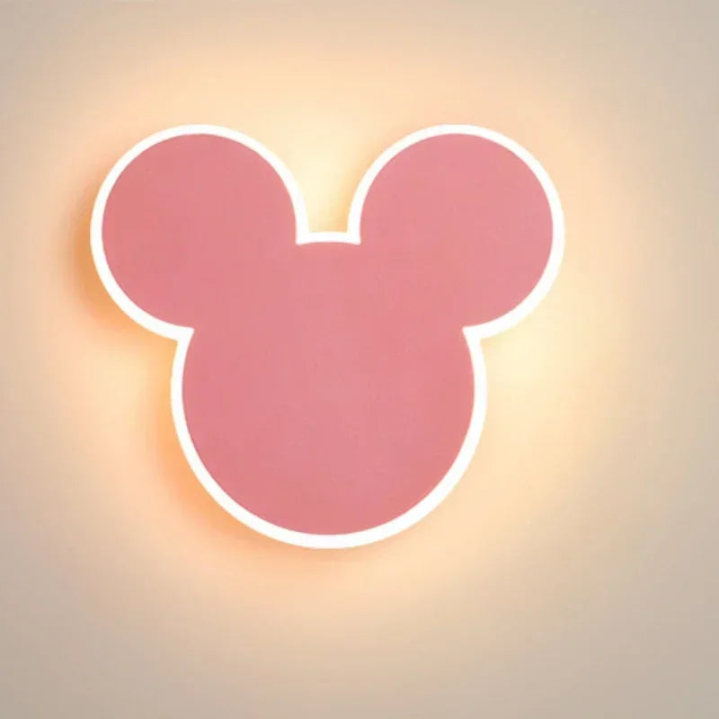 PinkRabbit - Speelse LED Wandlamp voor Kinderkamer