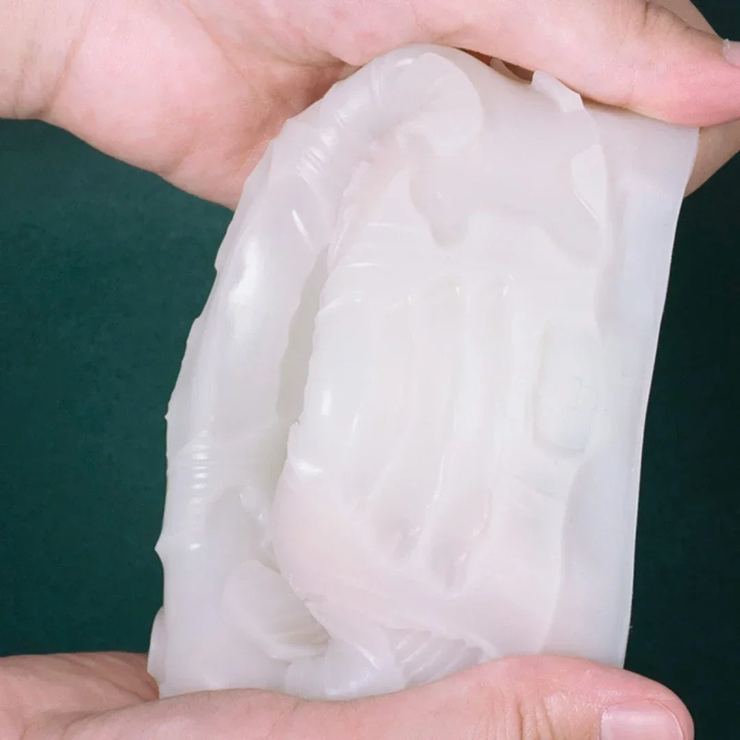 Stijlvolle 3D Kaarsen Mal – Creëer Unieke Feestdecoraties