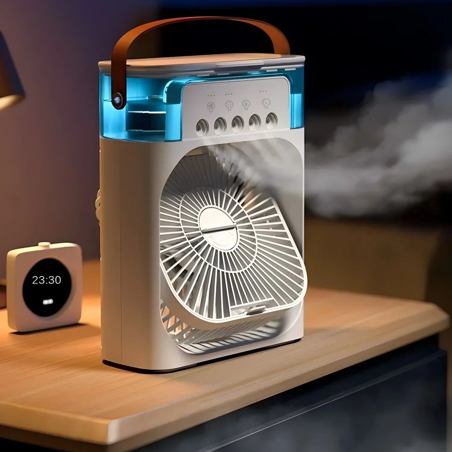 BreezeMaster 3-in-1 Airco Ventilator met LED Kleuren