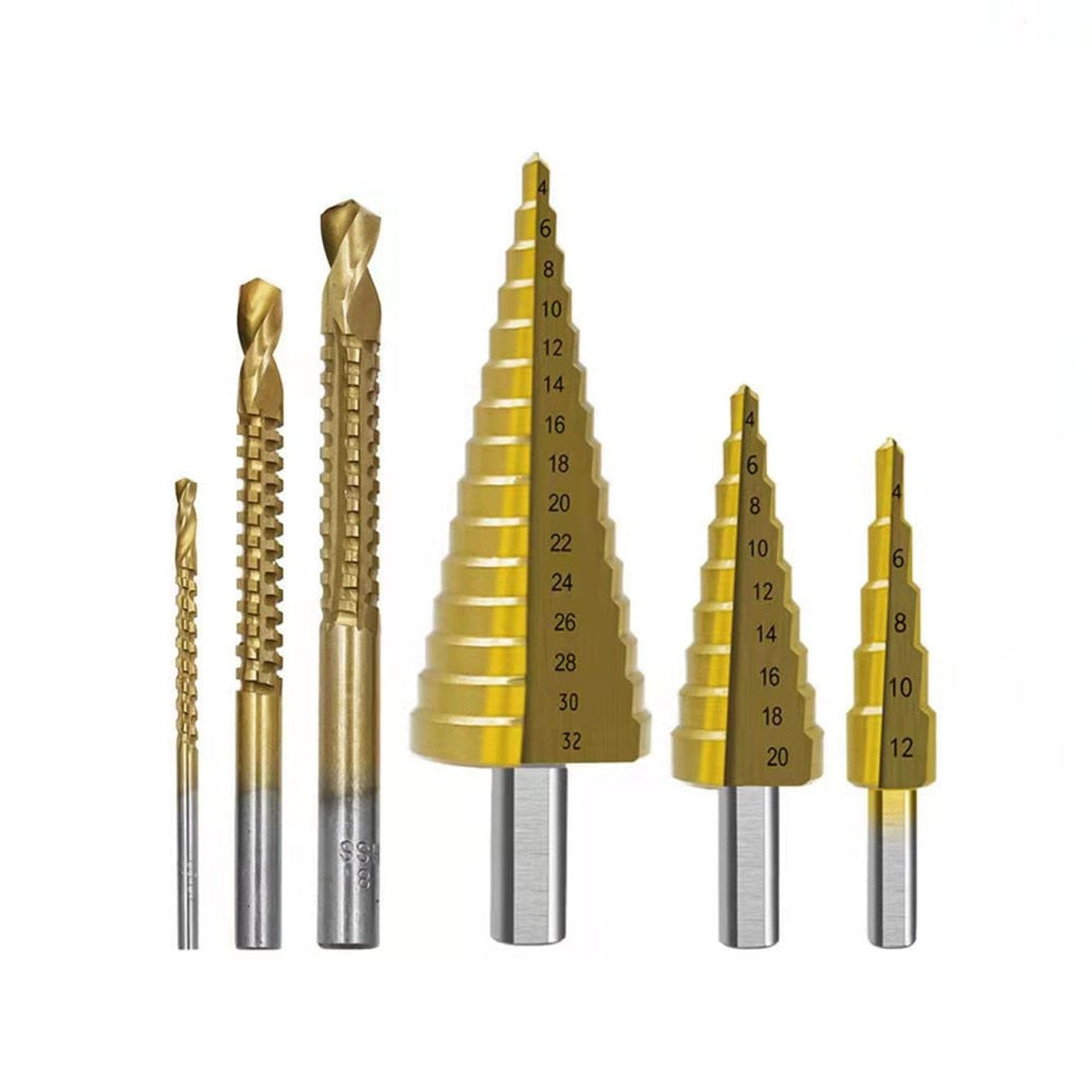 TitaniumPro Drill Set – Precisieboor voor Metaal en Hout