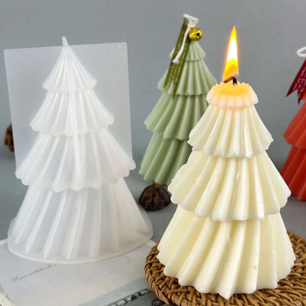 Christmas Tree Kaars – Stijlvolle DIY Decoraties voor Jouw Interieur