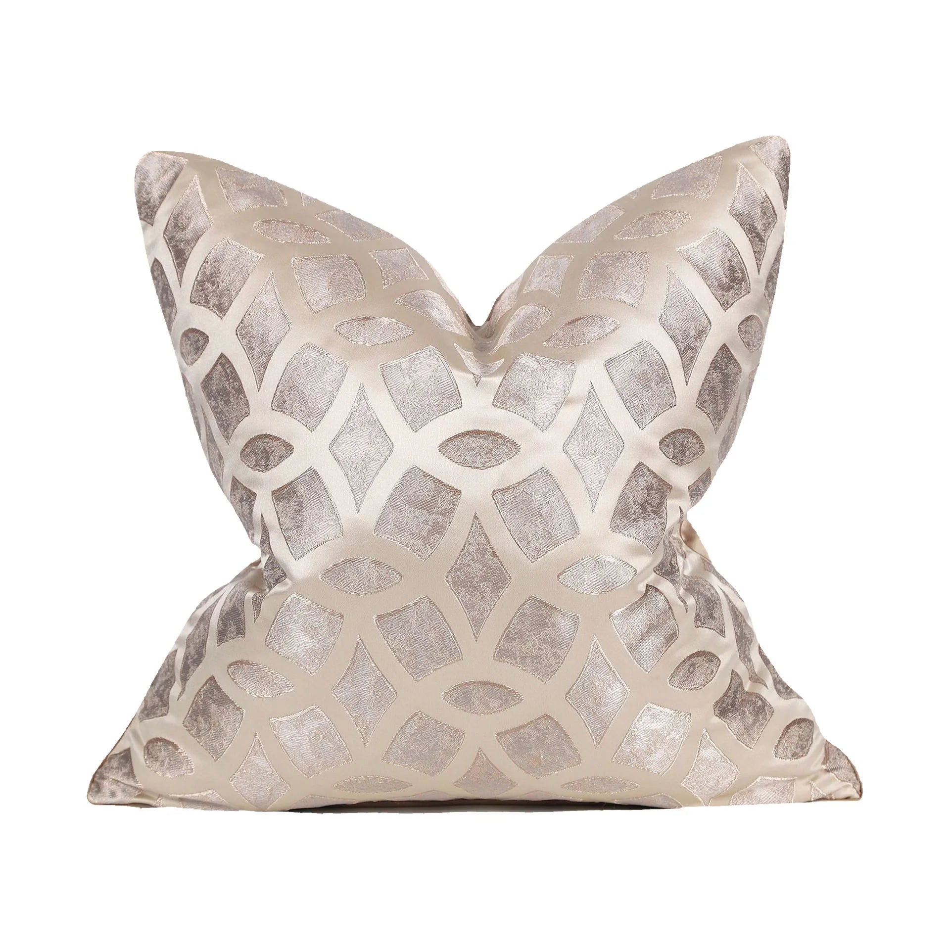 LuminaRest Kussenhoes - Luxueuze Kussenhoes met Abstract Design voor Moderne Interieurs