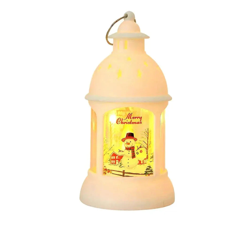 Magische ChristmasHome Kerstlanterns - De Charmante LED-Kerstman Lantaarns
