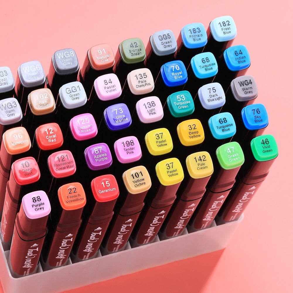 MangaMarkers - Creatieve Kleurpenselen voor Kunst