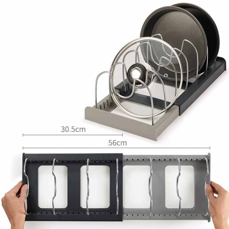 KitchenMaster Organizer - Oplossing voor Rommelige Kasten