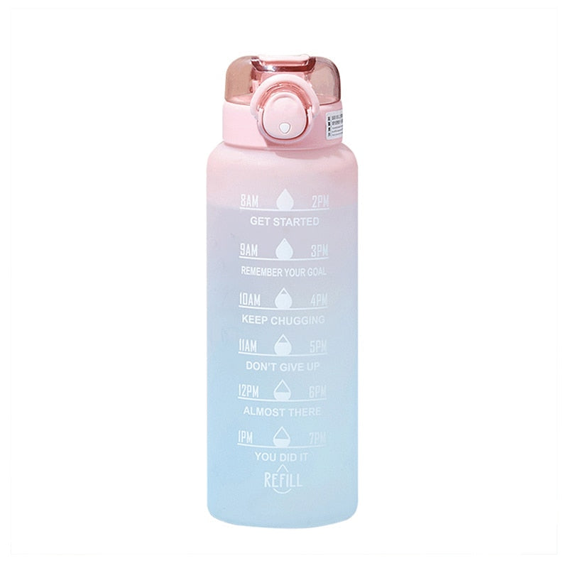 GoalHydrate Bottle - Motivatie Waterfles voor Dagelijks Gebruik