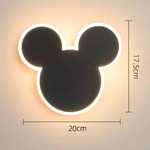 PinkRabbit - Speelse LED Wandlamp voor Kinderkamer