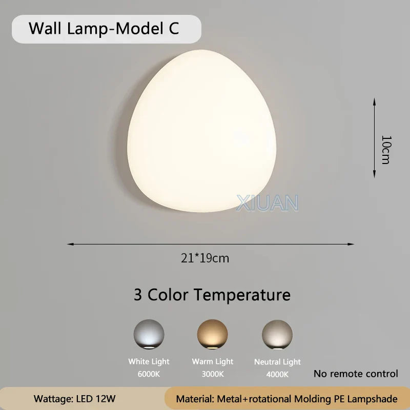 WhiteCloud Lamp – Stijlvolle LED Wandverlichting voor Kinderen