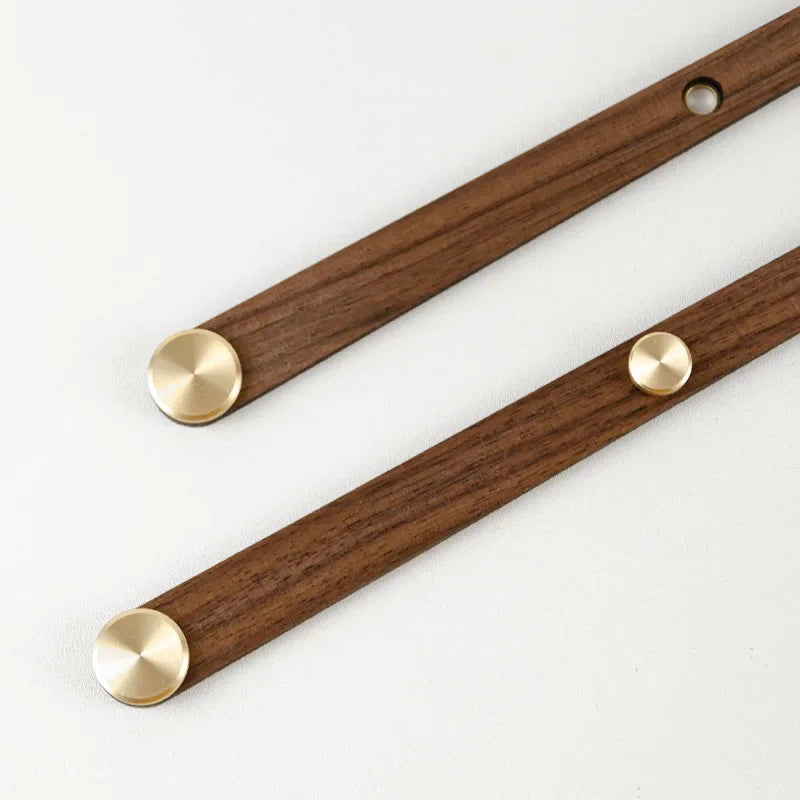 WoodSphere Clock - Grote DIY Wandklok met Walnoothout