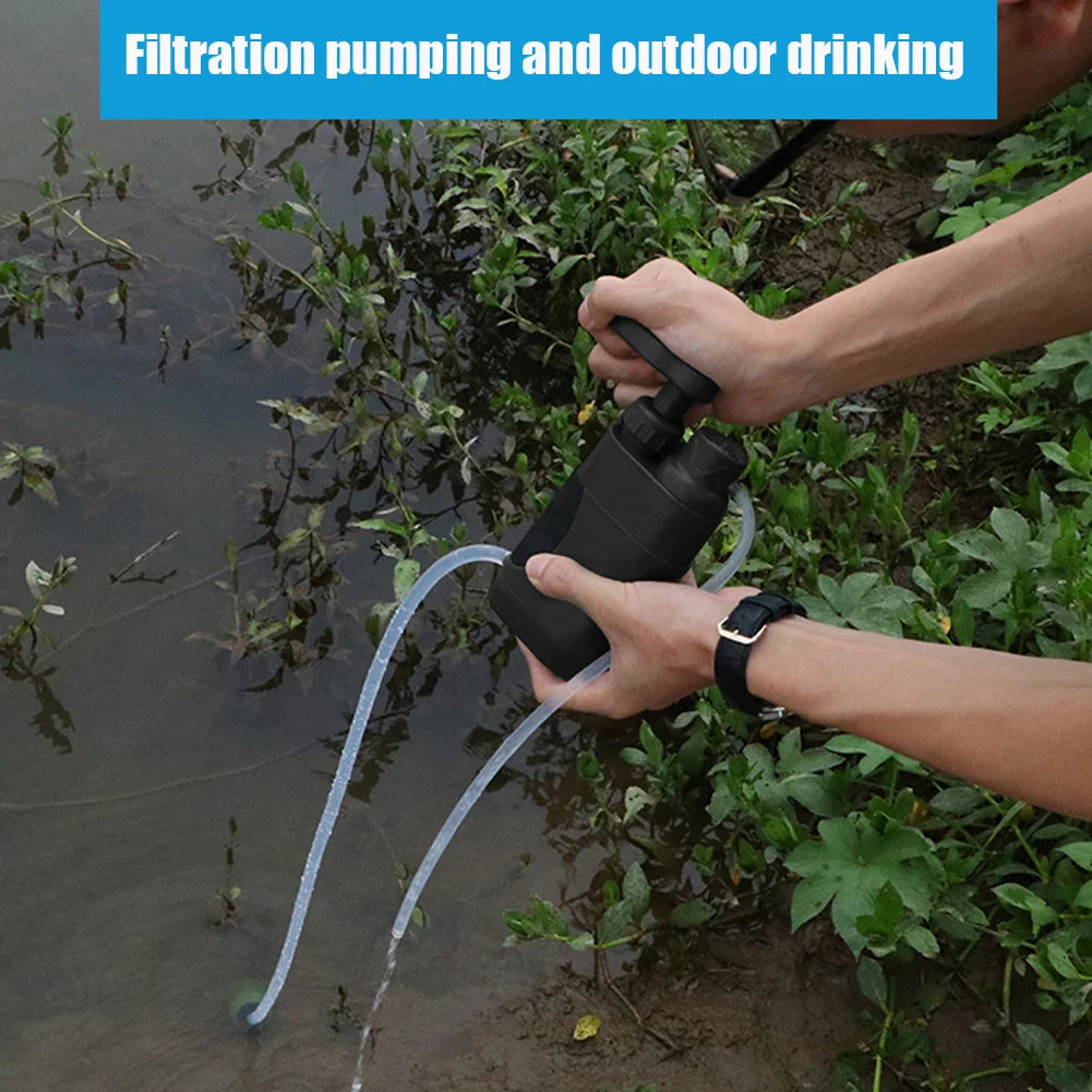 AquaSure - Hoogwaardig Outdoor Waterfilter voor Schoon Drinkwater