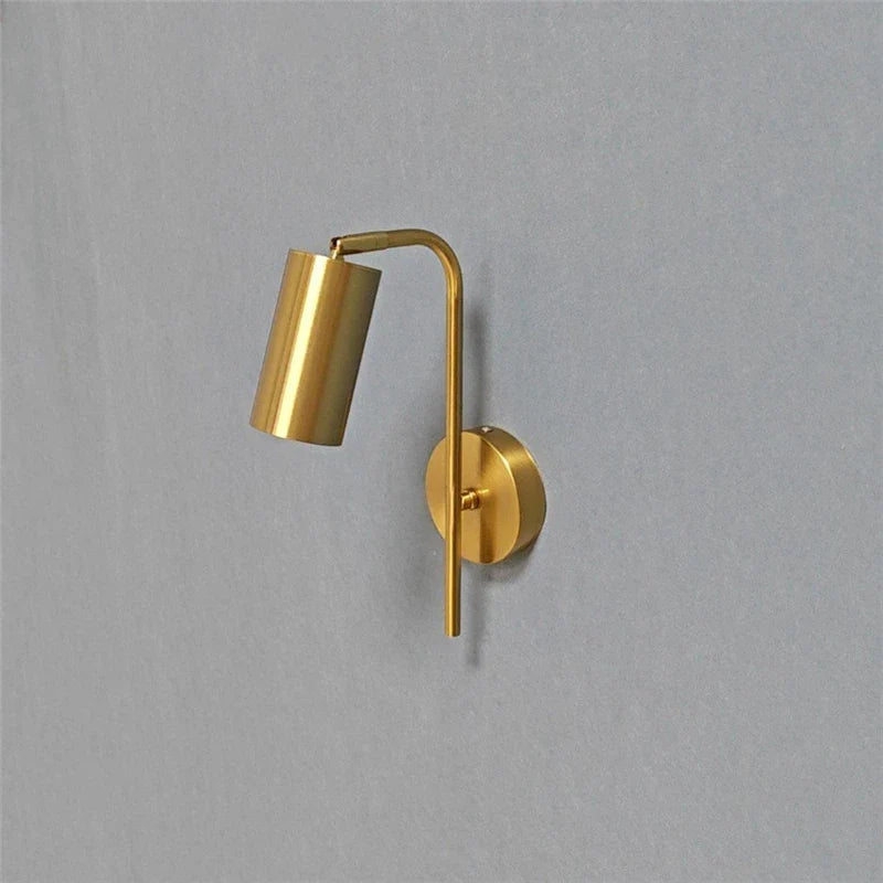 NordicLuxe - Luxe Gouden Wandlamp voor de Slaapkamer