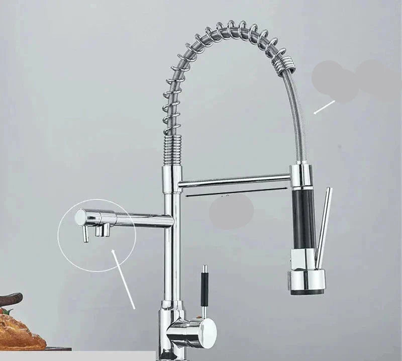 MixMaster – Flexibele 360° Draaibare Keukenmengkraan