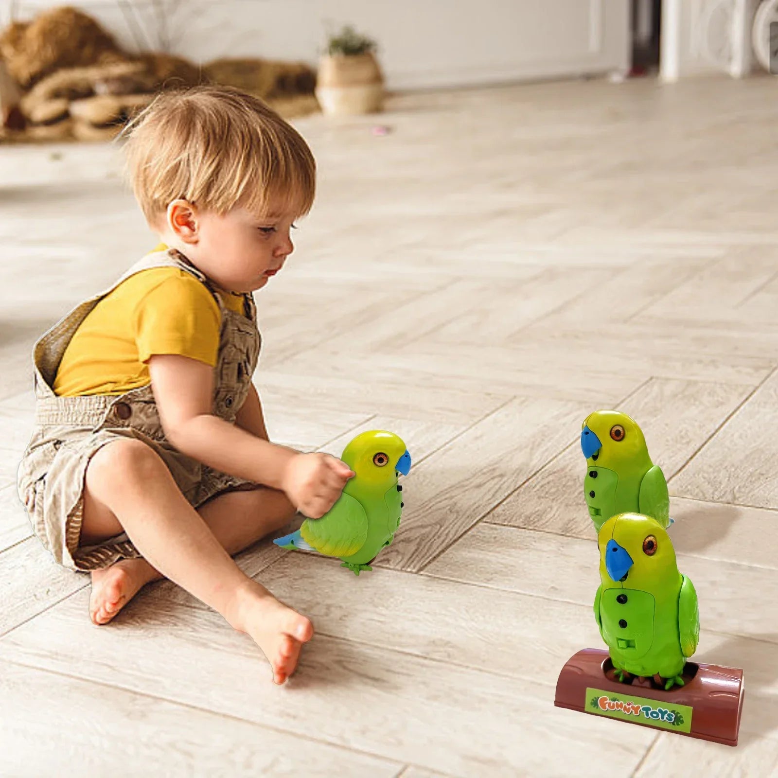 ChatBird Toy – Interactieve Papegaai die Praat en Zingt