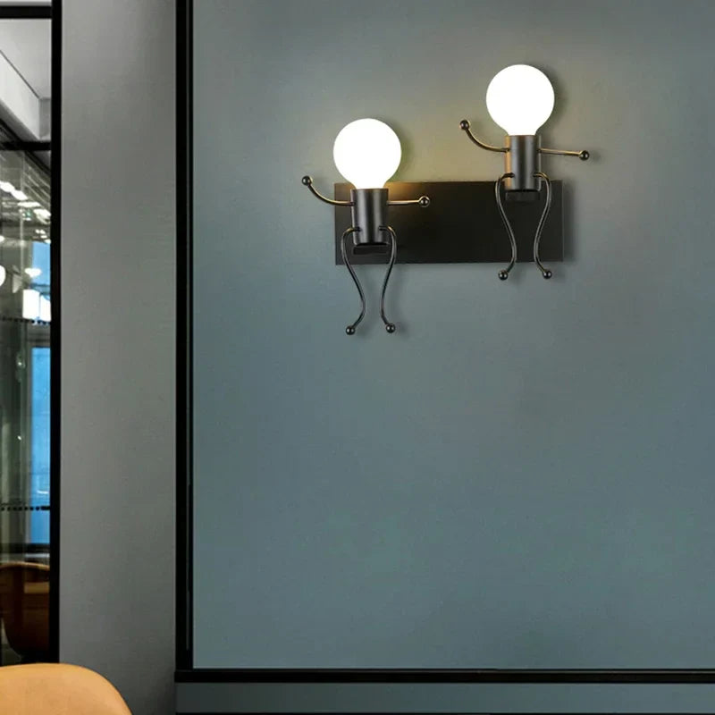 RobotLume – Trendy LED Wandlamp voor Kids