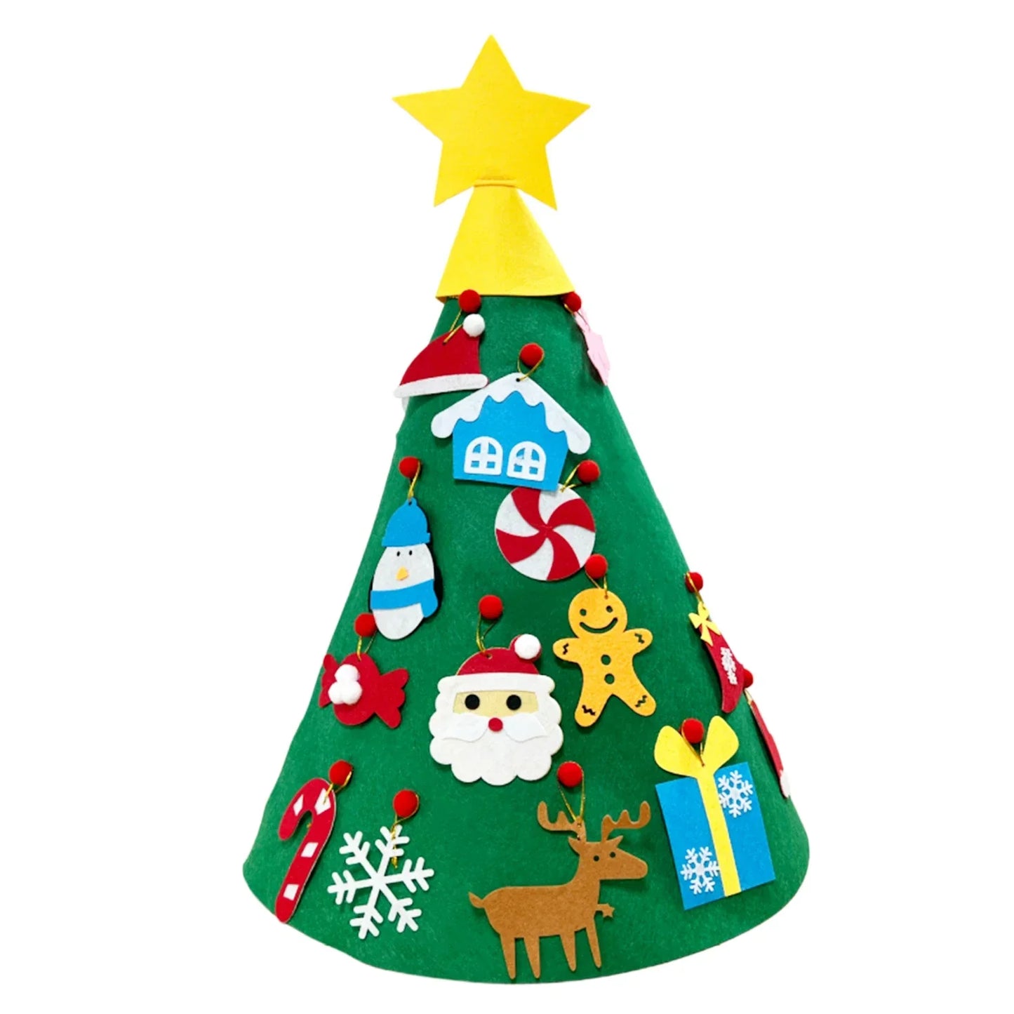 Creatieve Vilten Kerstboom – Maak deze Feestdagen Bijzonder