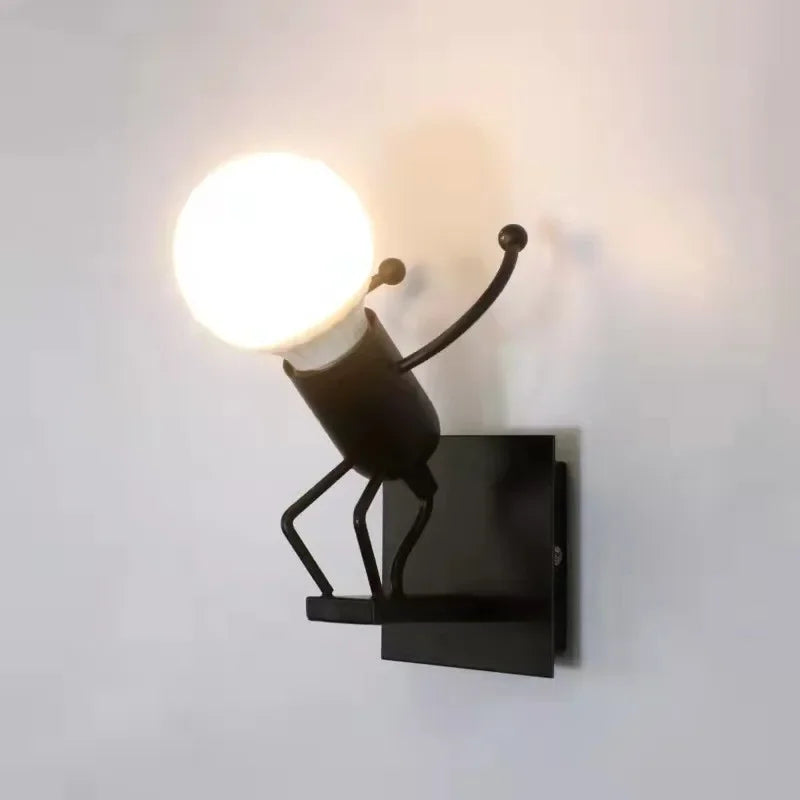 RobotLume – Trendy LED Wandlamp voor Kids