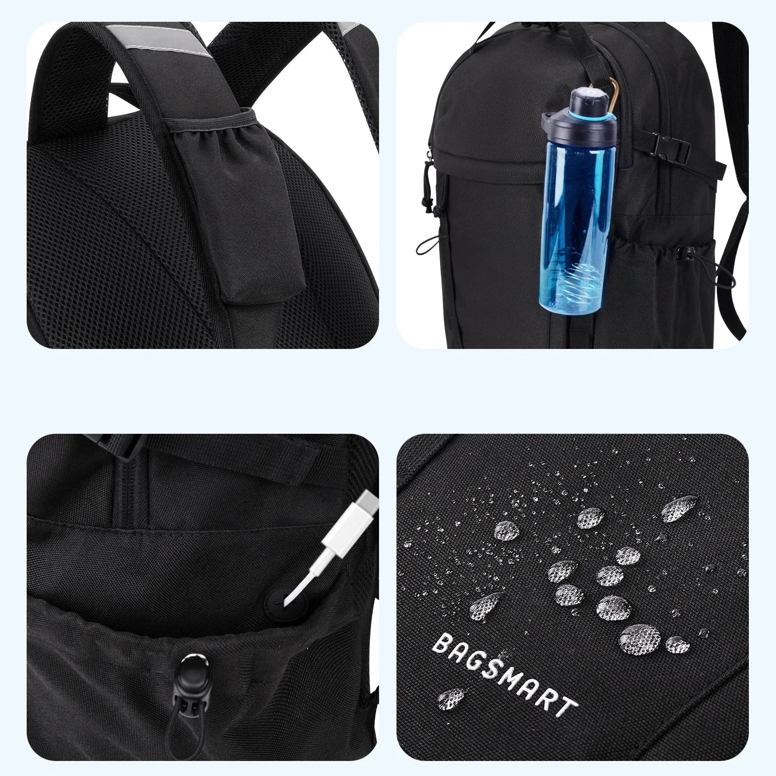 VersaPack Rugzak - Stijlvolle Waterafstotende Rugzak 27L