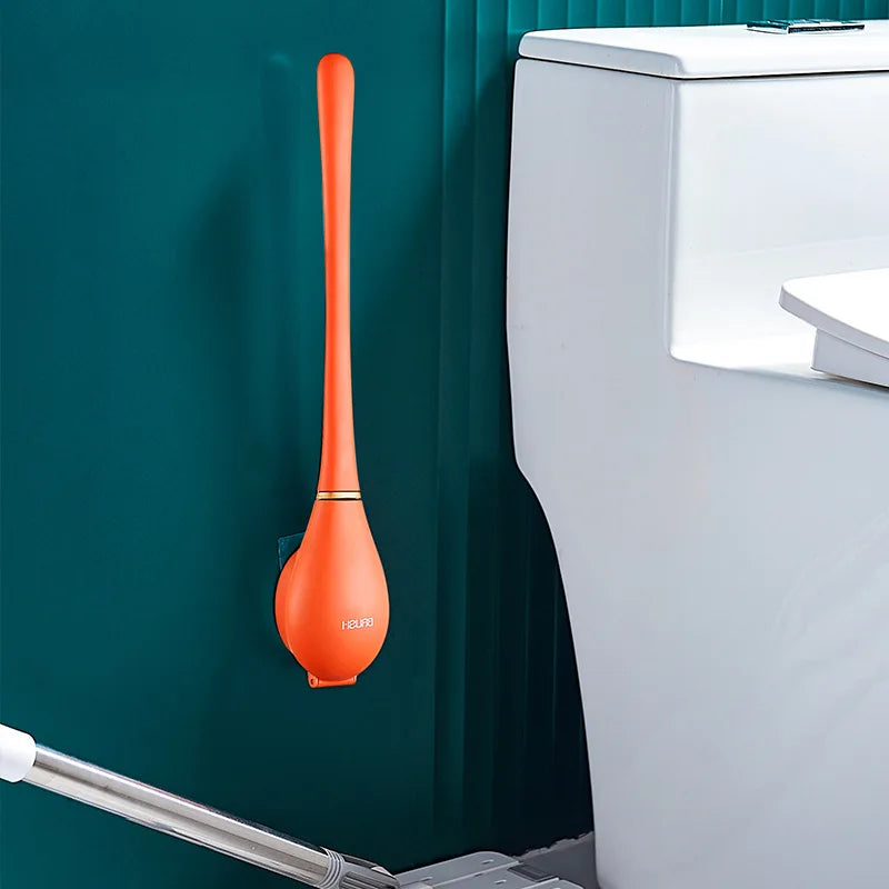 SumiClean - Strakke Siliconen Toiletborstel voor Jouw Badkamer
