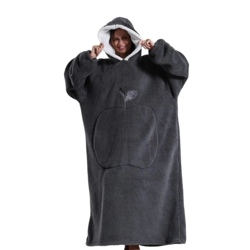 SnuggleHood - Luxe Oversized Fleece Hoodie voor Ultiem Comfort