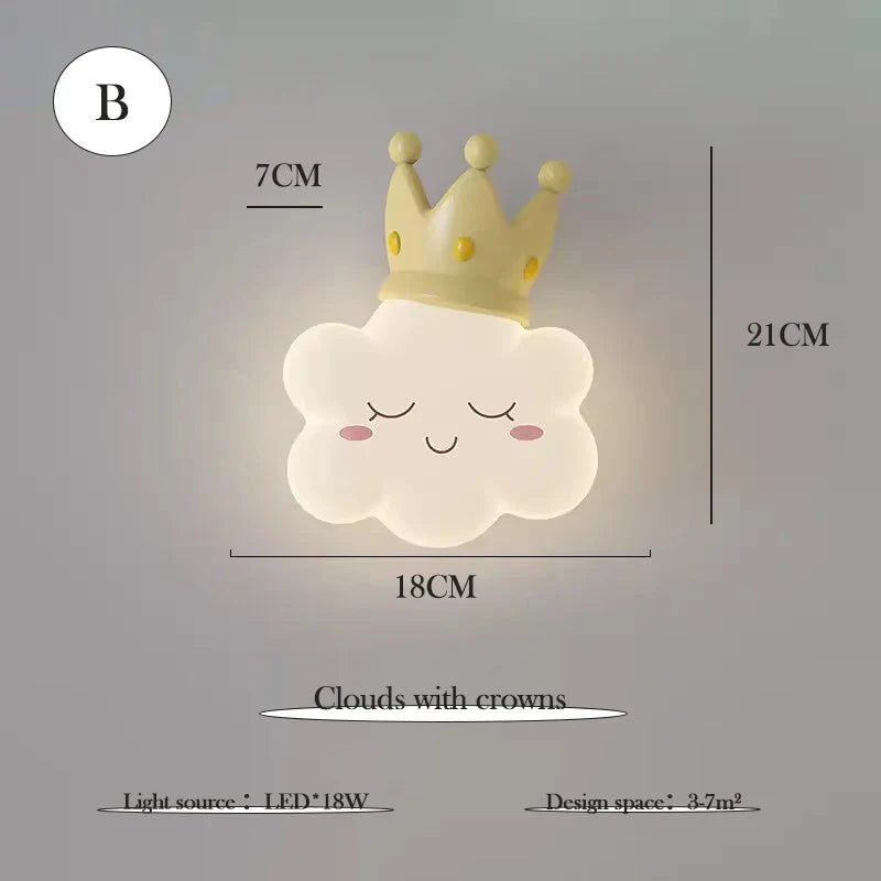 RomanticCloud - Magische Wandlamp voor de Kamer