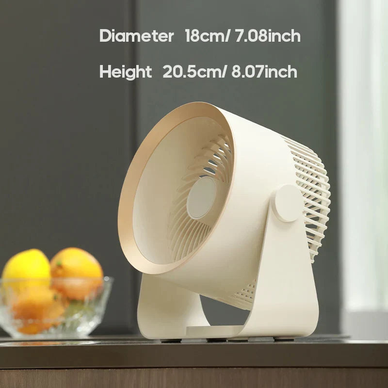 BreezeBuddy Fan – Draagbare USB Verkoeling voor Reizen