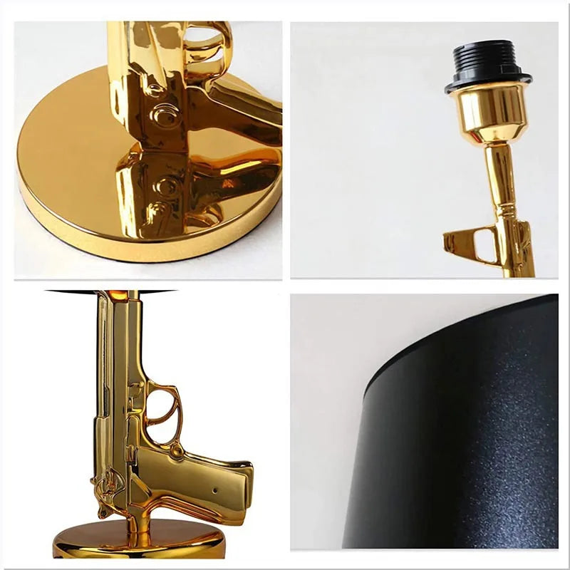 Artistic Glow – Innovatieve Pistoolvormige BureauLamp