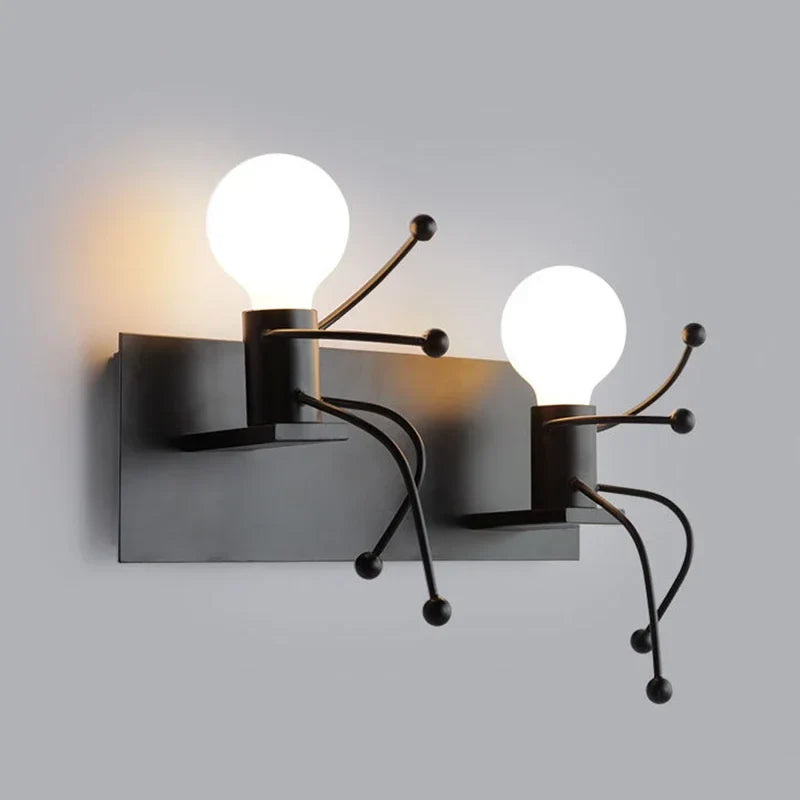 RobotLume – Trendy LED Wandlamp voor Kids