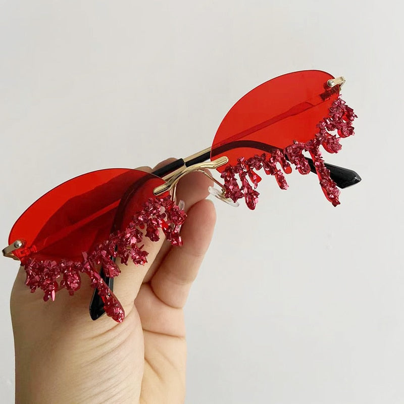 Cry me a Glitter – Stralende Festival Zonnebril