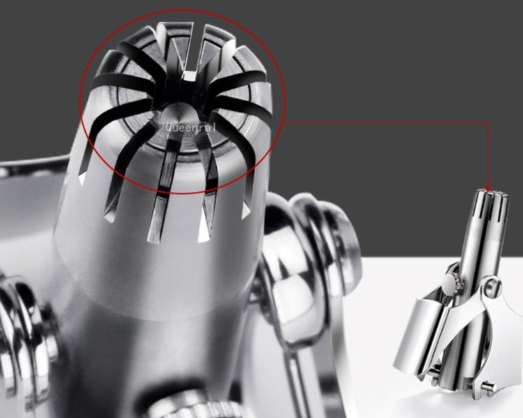 ProTrim - RVS Neushaartrimmer voor Perfecte Verzorging