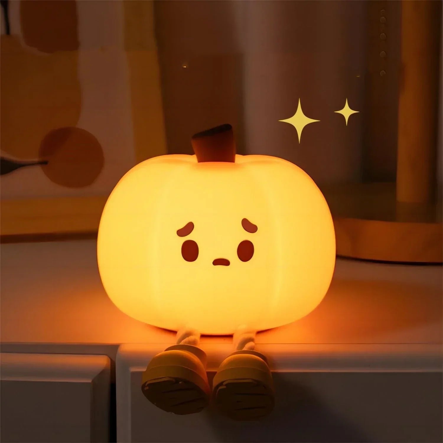 GlowPumpkin Light - Sfeervol Nachtlicht met Warme Gloed